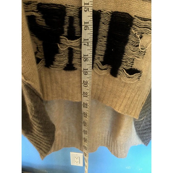 All Saints Not For Sale 8 Cashmere Sweater - Picture 3 of 5